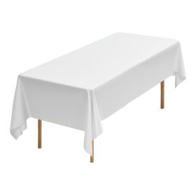 VEVOR White Tablecloths for Rectangle Tables, 6 Pack, 60 x 102 Inches, Reusable and Machine Washable Table Clothes VEVOR White Tablecloths for Rectangle Tables, 6 Pack, 60 x 102 Inches, Reusable and Machine Washable Table Clothes
